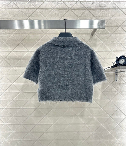 Guc 25fw knitted jacket