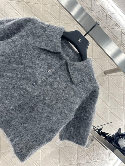 Guc 25fw knitted jacket