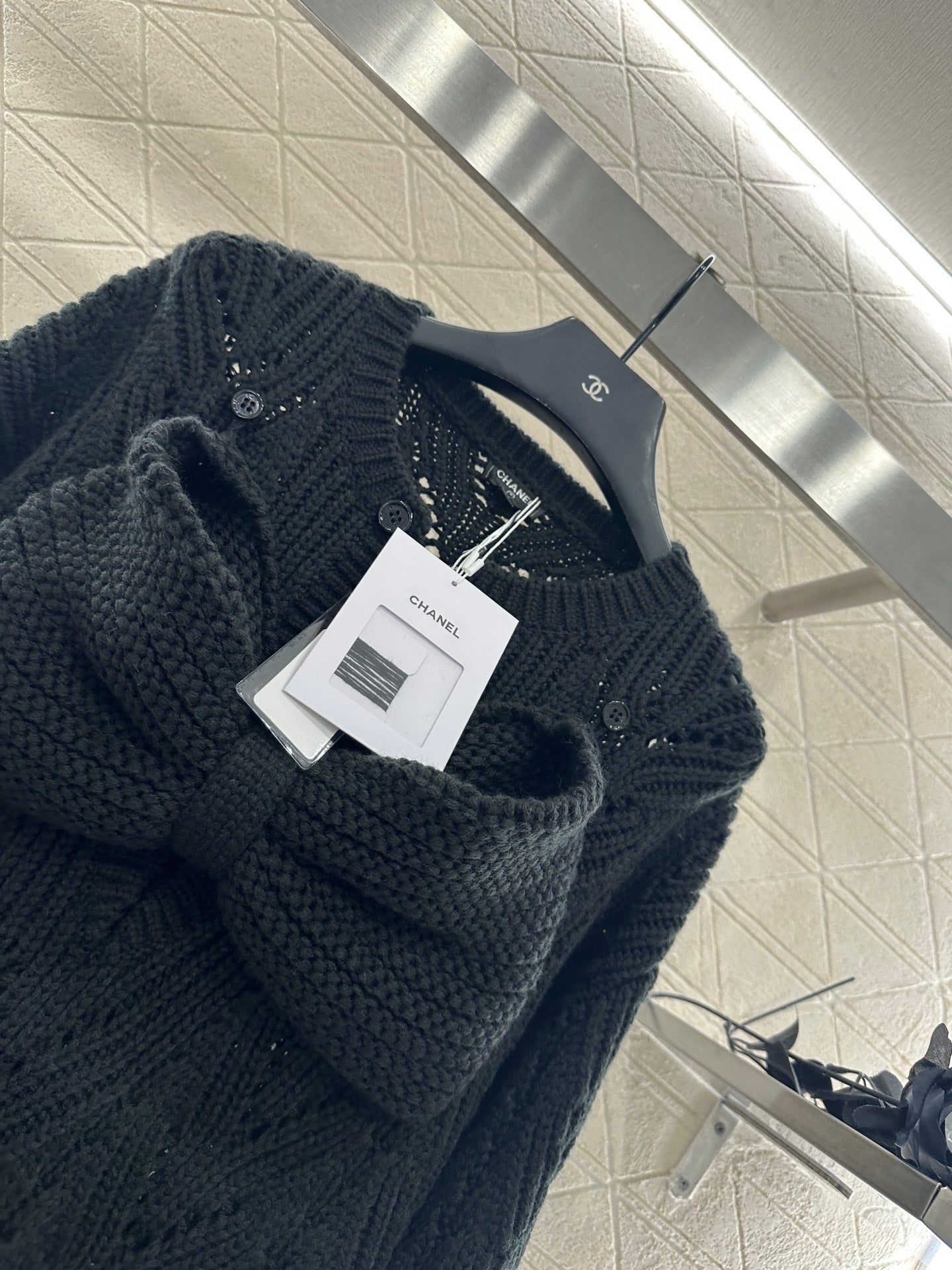 Chan 25fw knitted dress