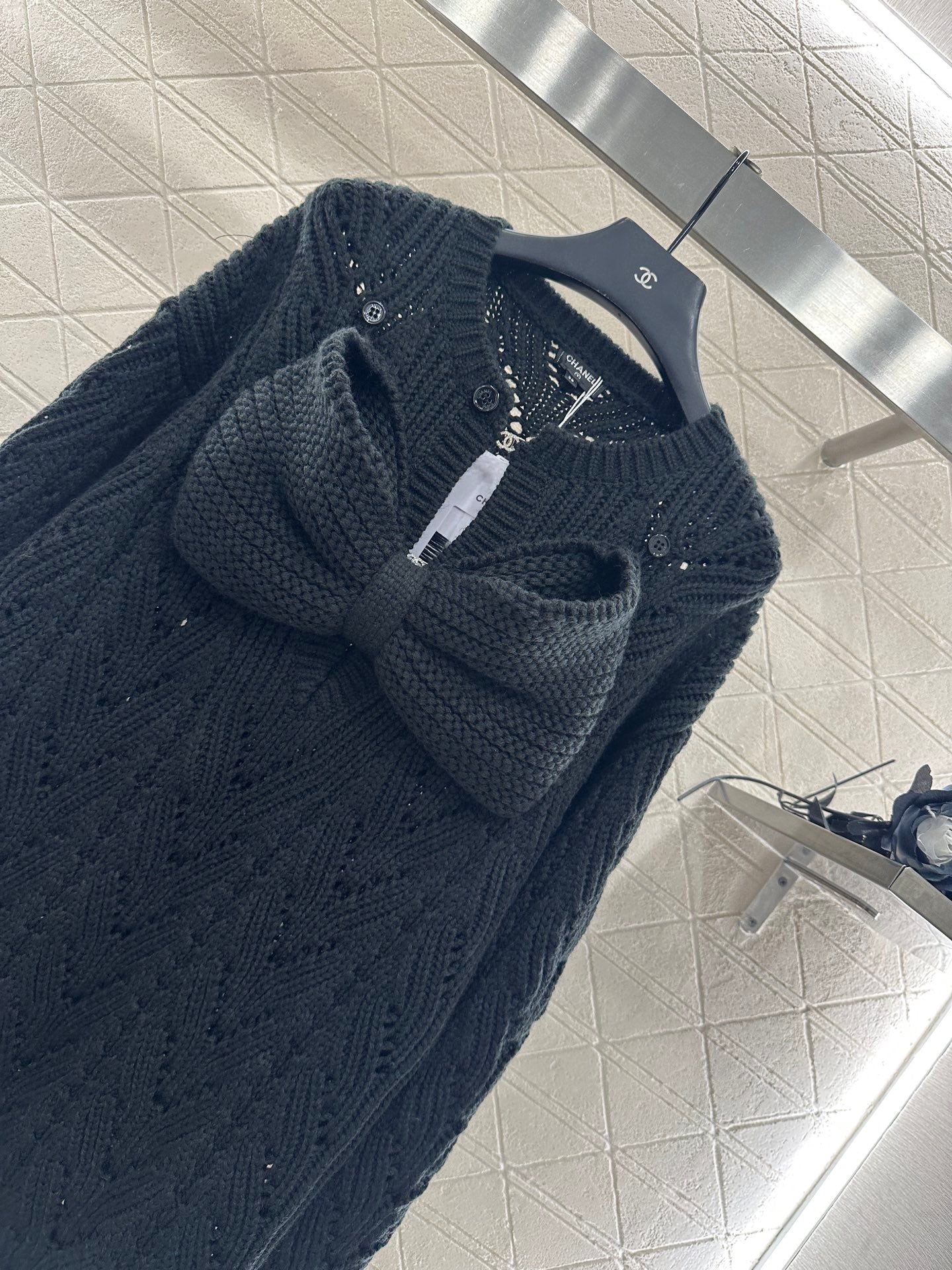 Chan 25fw knitted dress