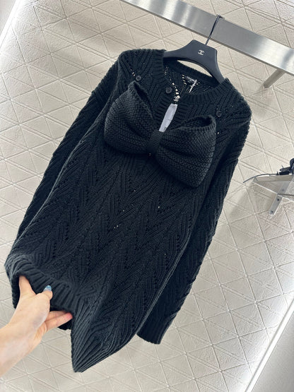 Chan 25fw knitted dress