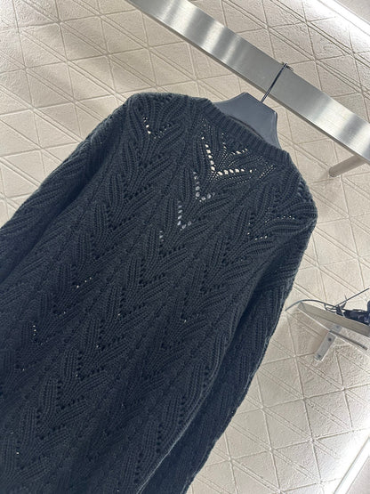 Chan 25fw knitted dress