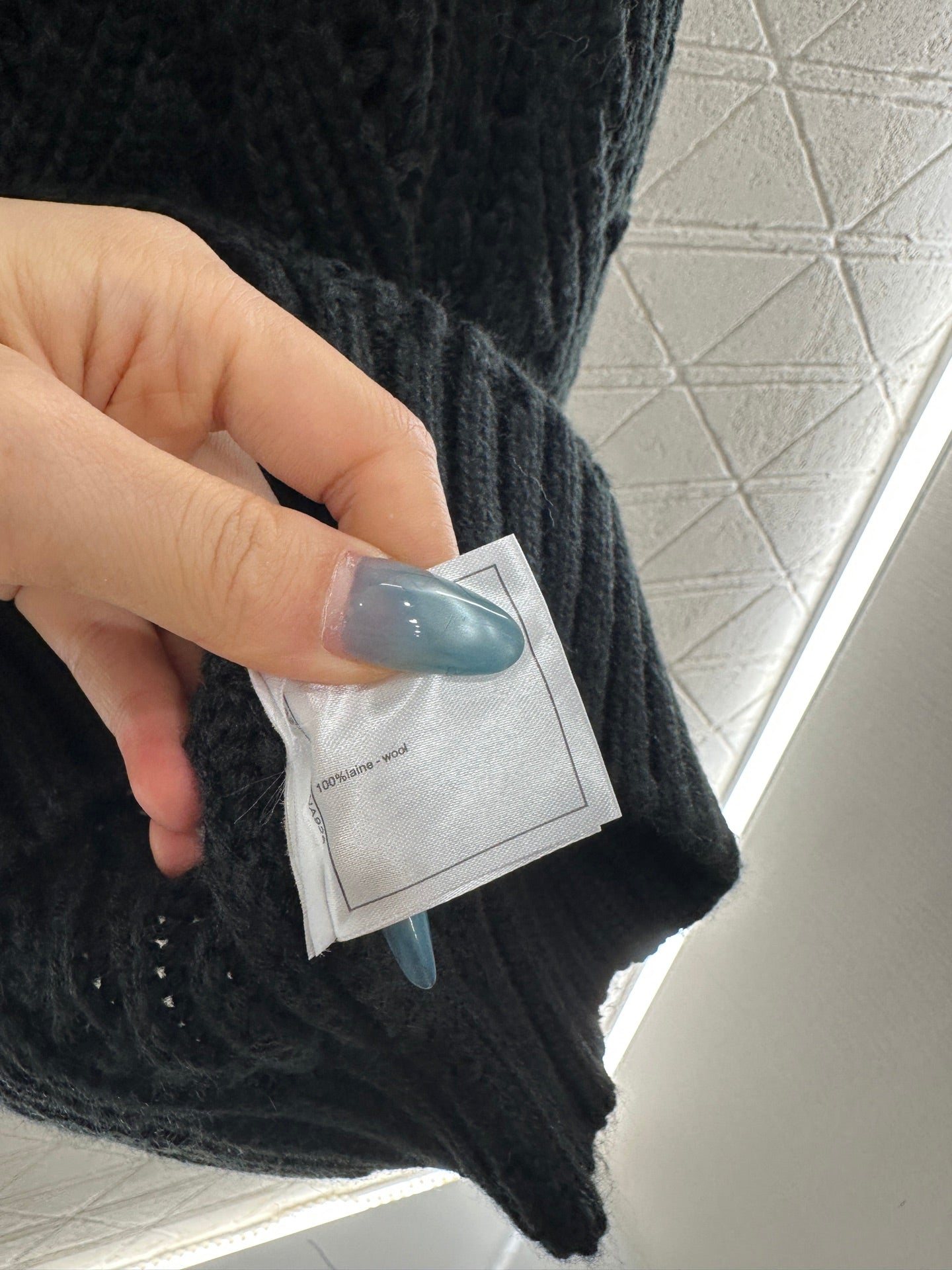 Chan 25fw knitted dress