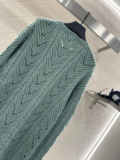 Chan 25fw knitted dress