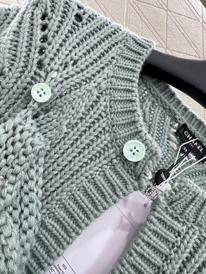 Chan 25fw knitted dress