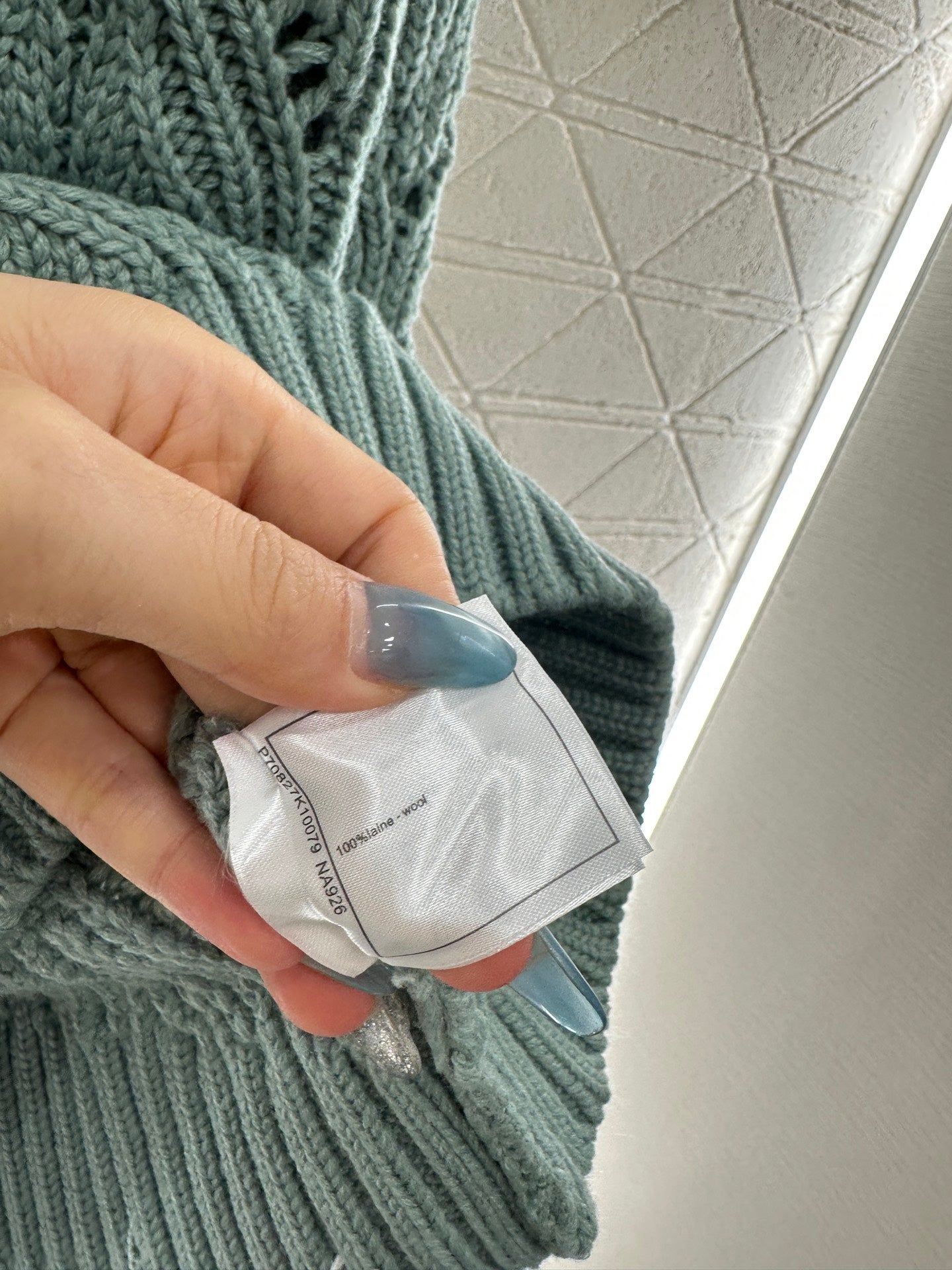 Chan 25fw knitted dress