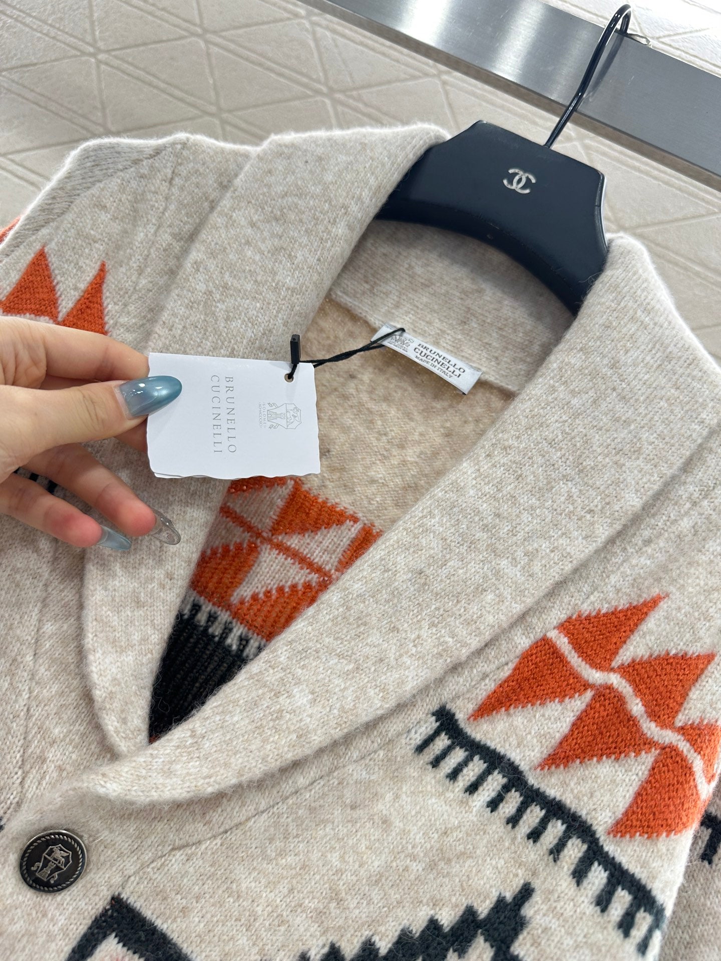 Brune 25fw knitted cardigan