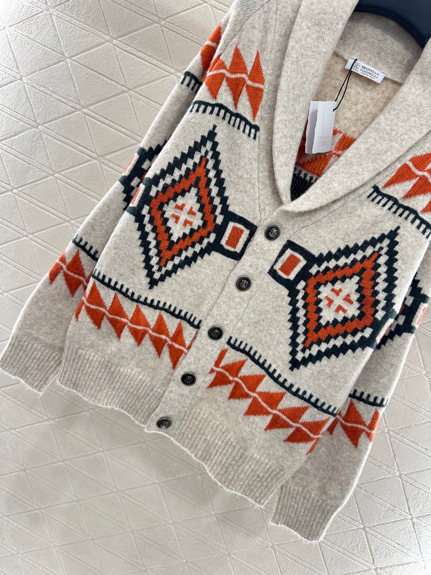 Brune 25fw knitted cardigan