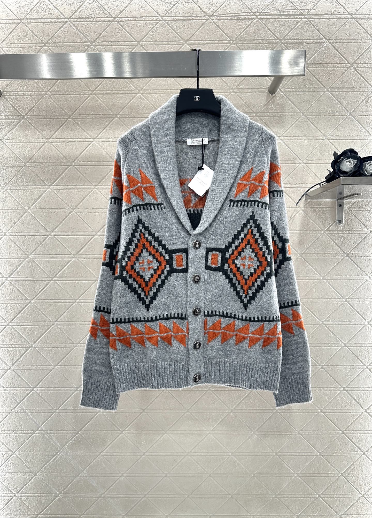 Brune 25fw knitted cardigan