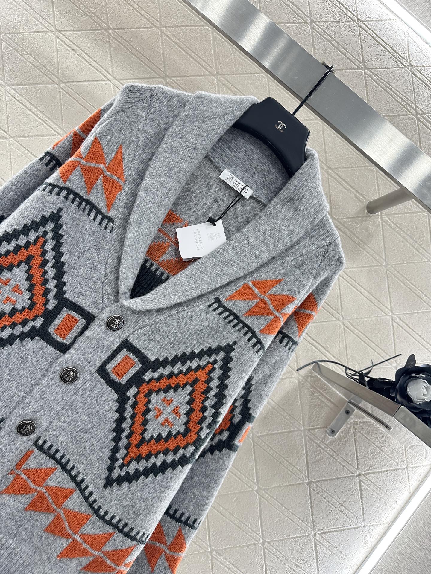 Brune 25fw knitted cardigan