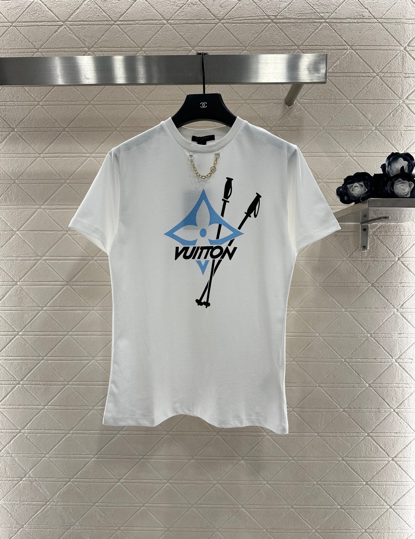 Louis 25fw printed  t-shirt