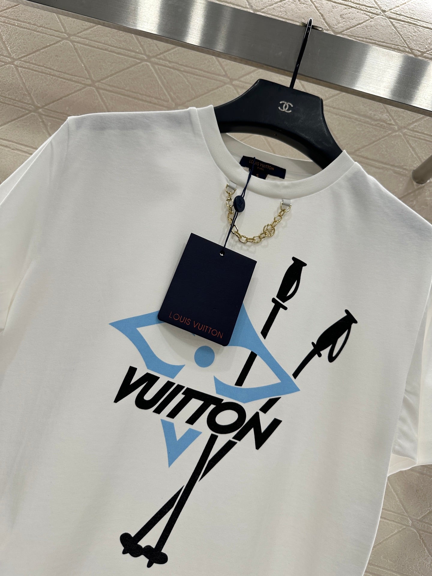 Louis 25fw printed  t-shirt