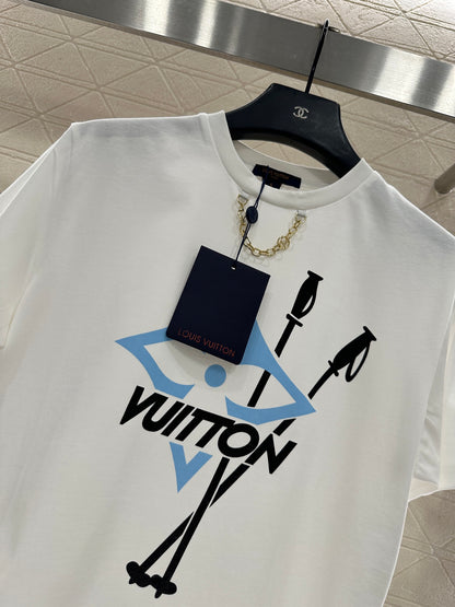Louis 25fw printed  t-shirt
