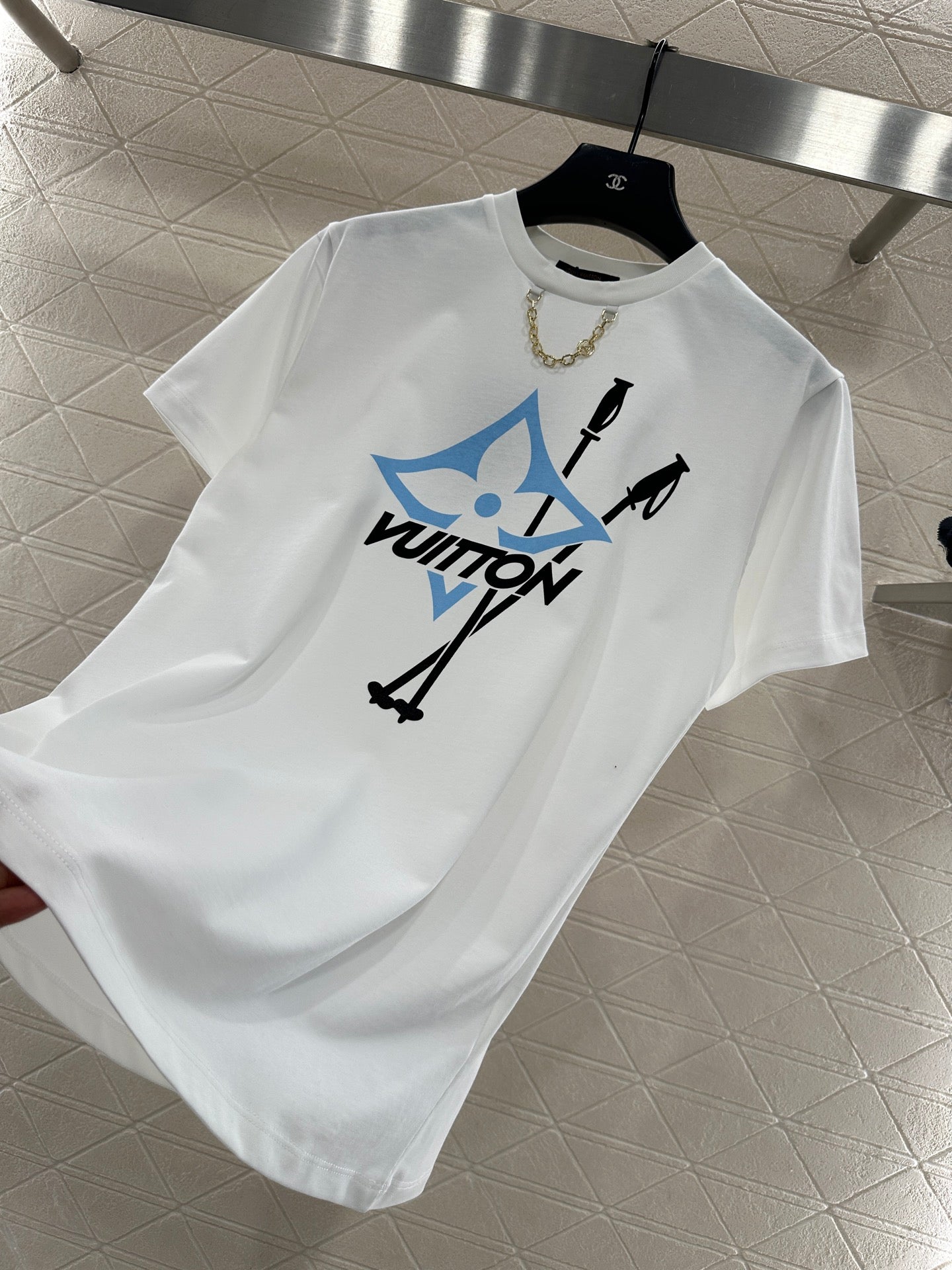 Louis 25fw printed  t-shirt