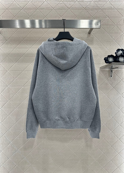 Louis 25fw printed hoodie