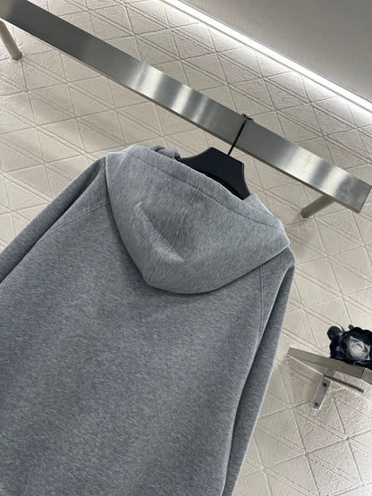 Louis 25fw printed hoodie