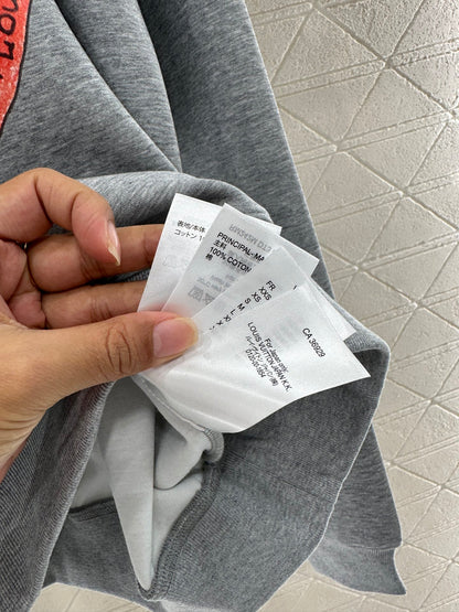 Louis 25fw printed hoodie