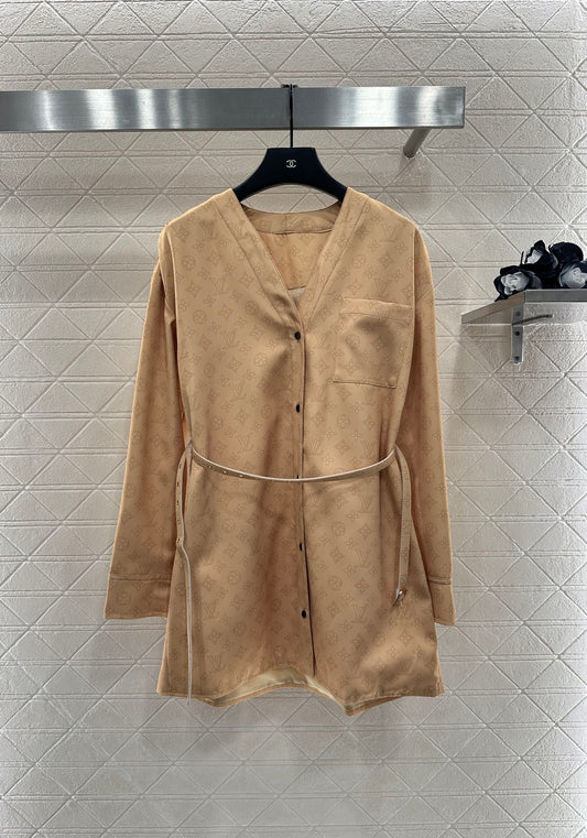 Louis 25fw jacquard dress