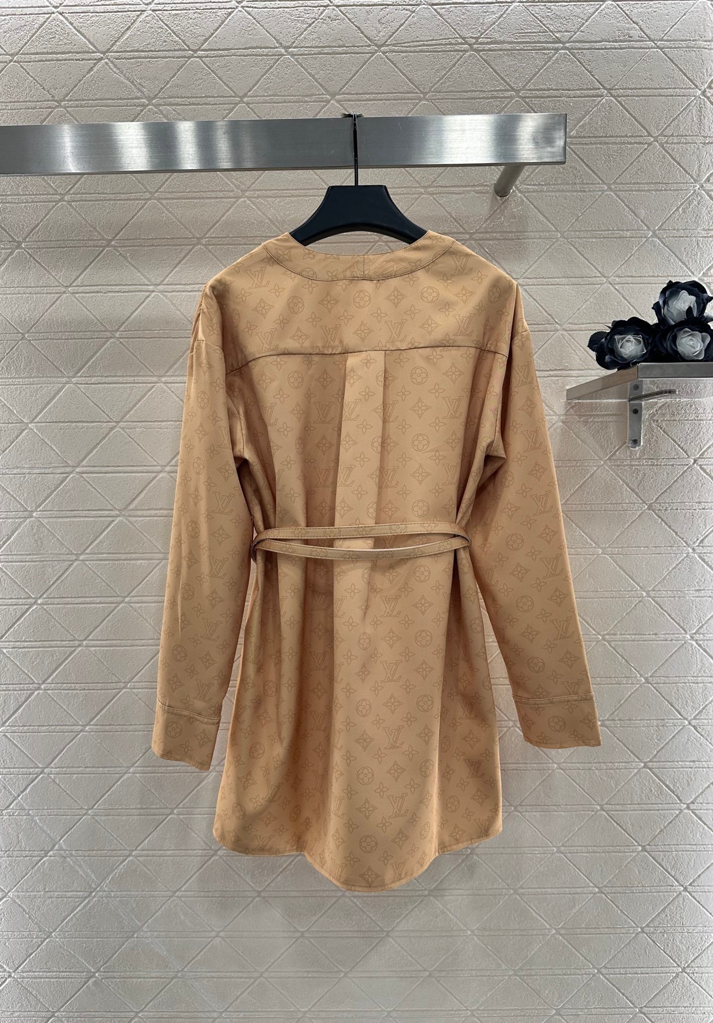 Louis 25fw jacquard dress