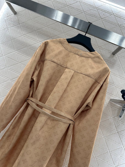 Louis 25fw jacquard dress