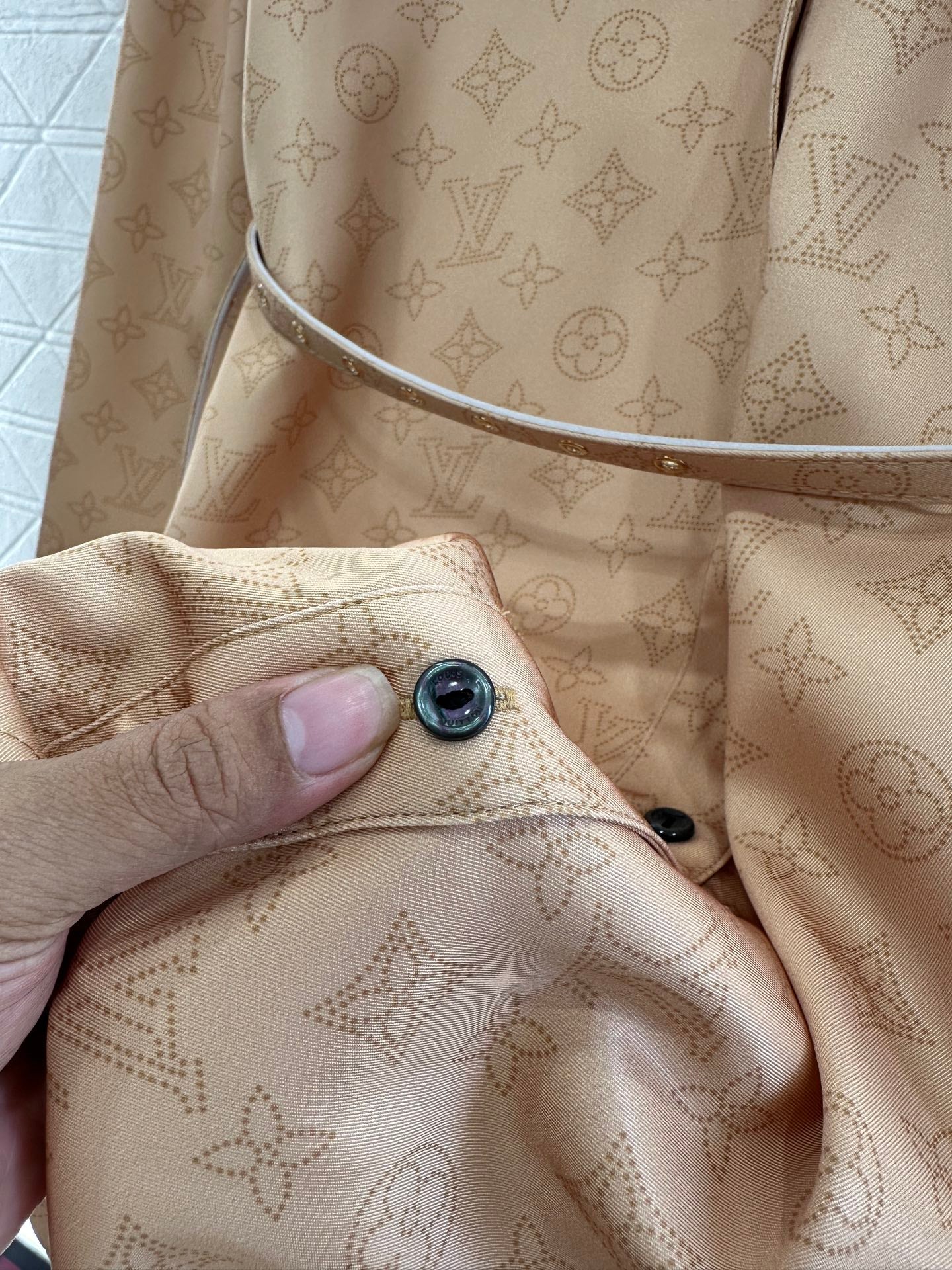 Louis 25fw jacquard dress