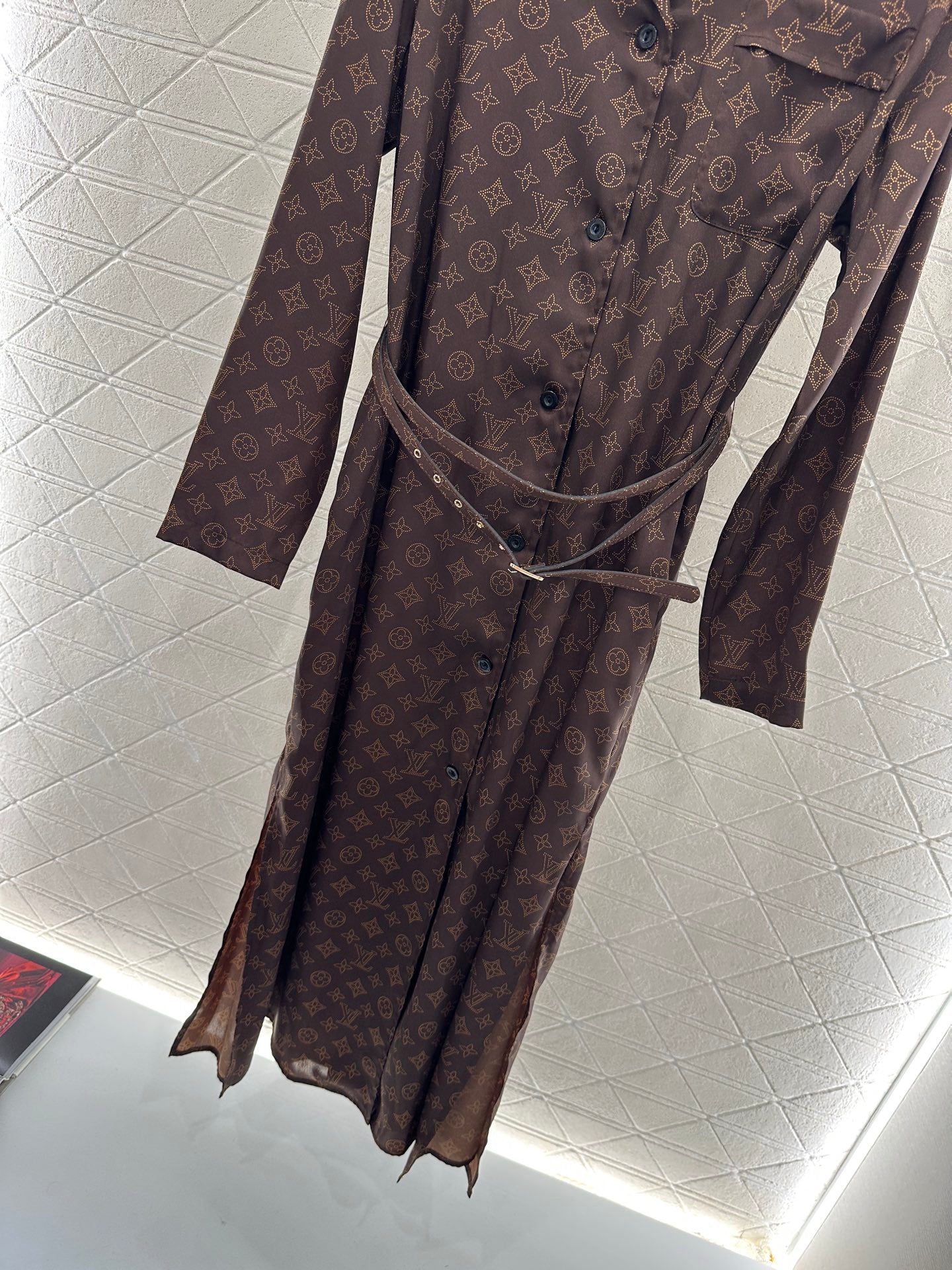 Louis 25fw jacquard dress