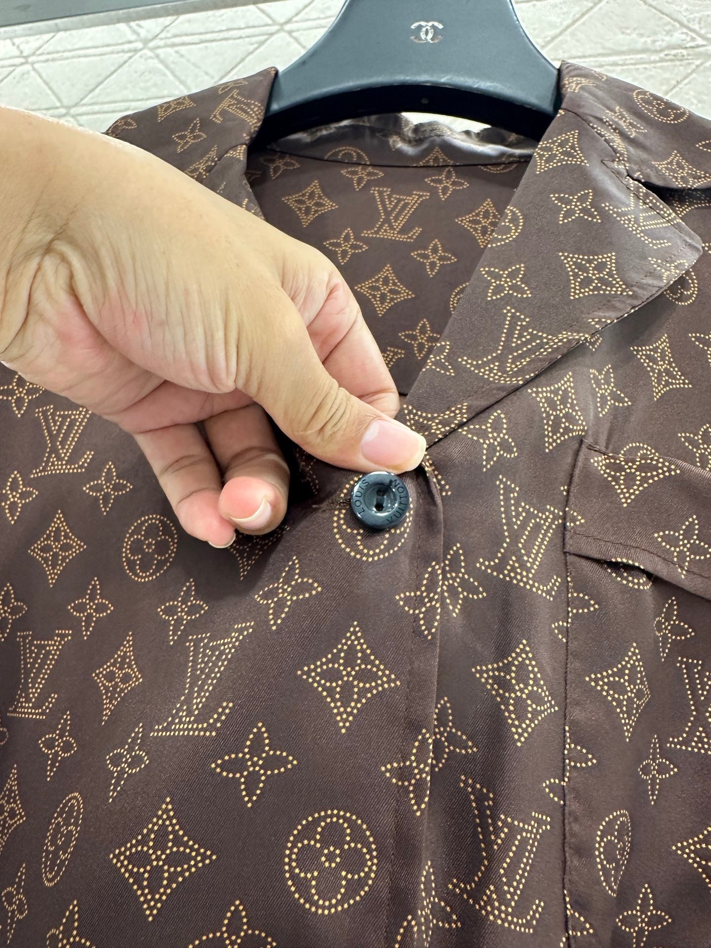 Louis 25fw jacquard dress