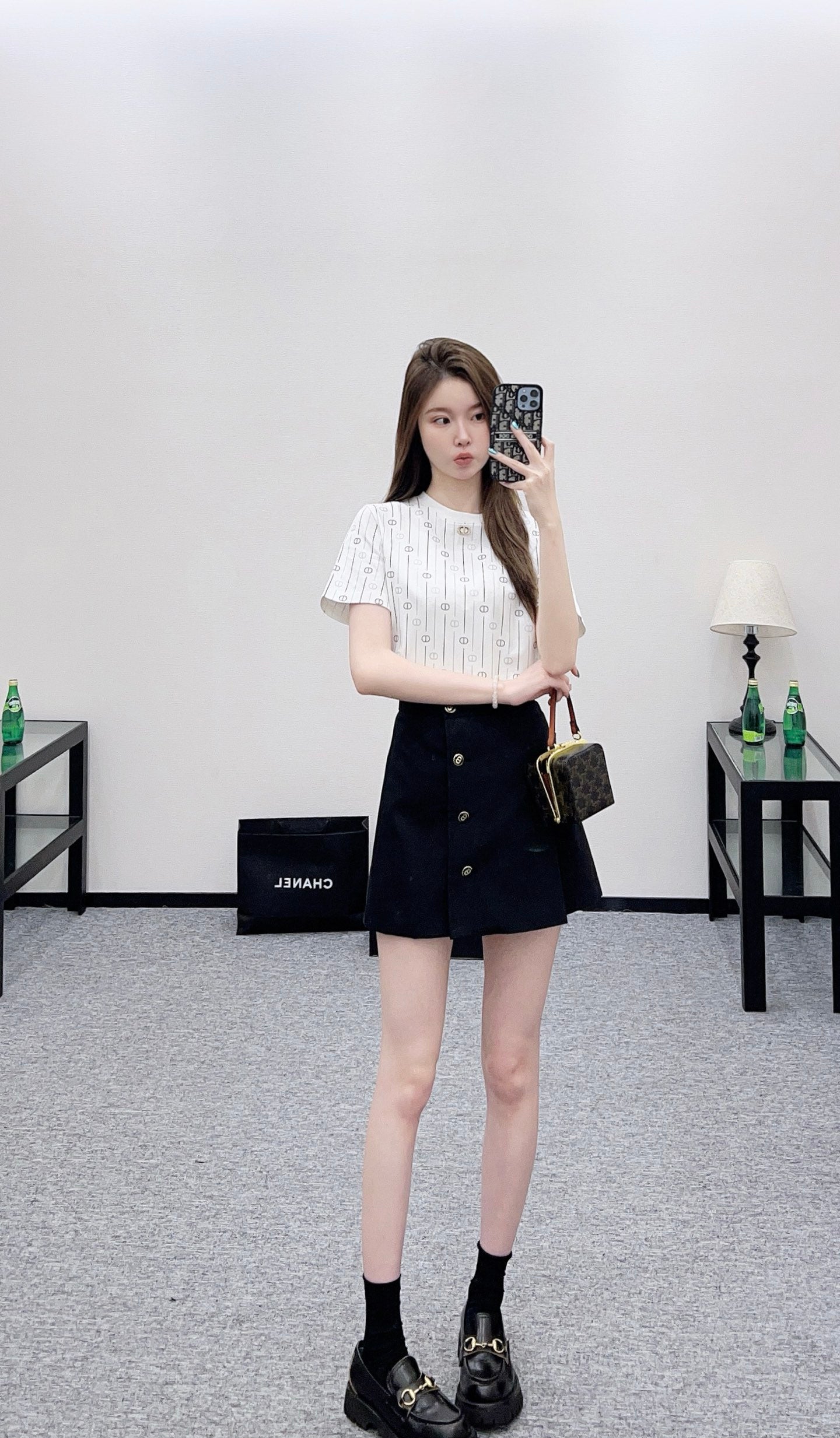 Herm 25fw printed t-shirt