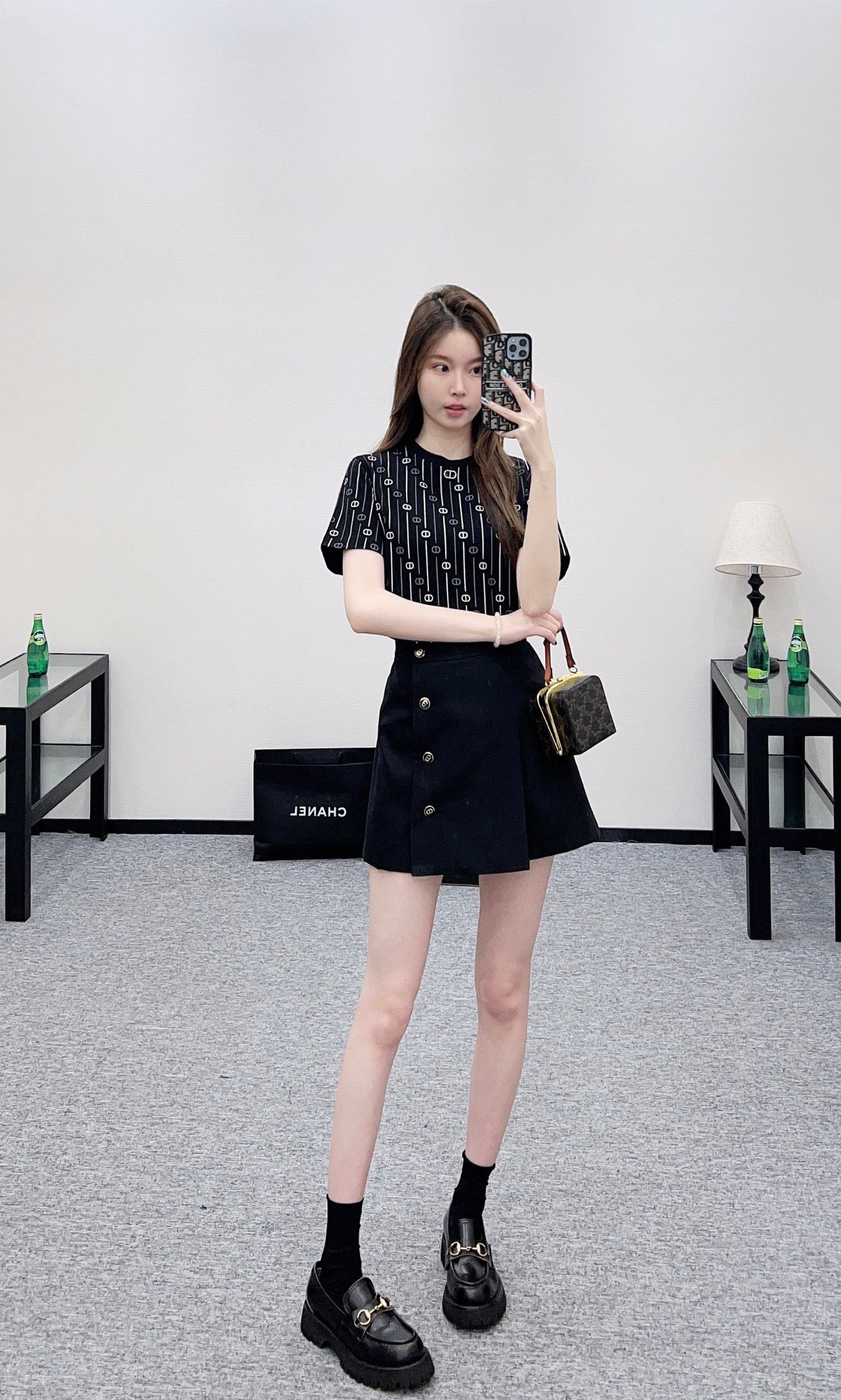 Herm 25fw printed t-shirt