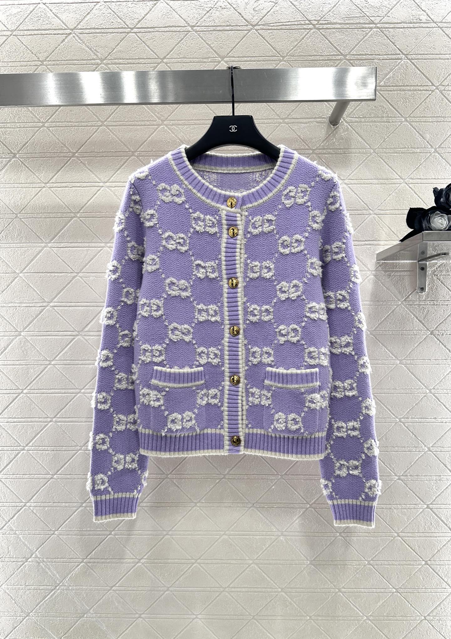 Guc 25fw knitted cardigan