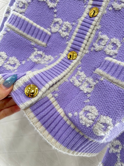 Guc 25fw knitted cardigan