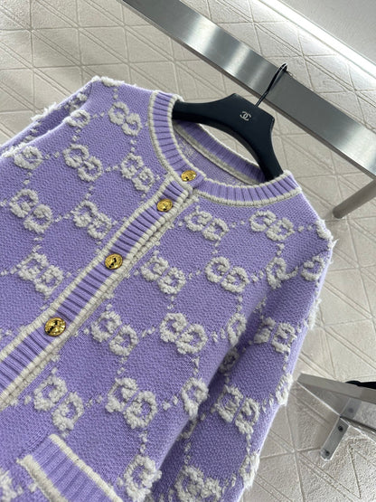 Guc 25fw knitted cardigan