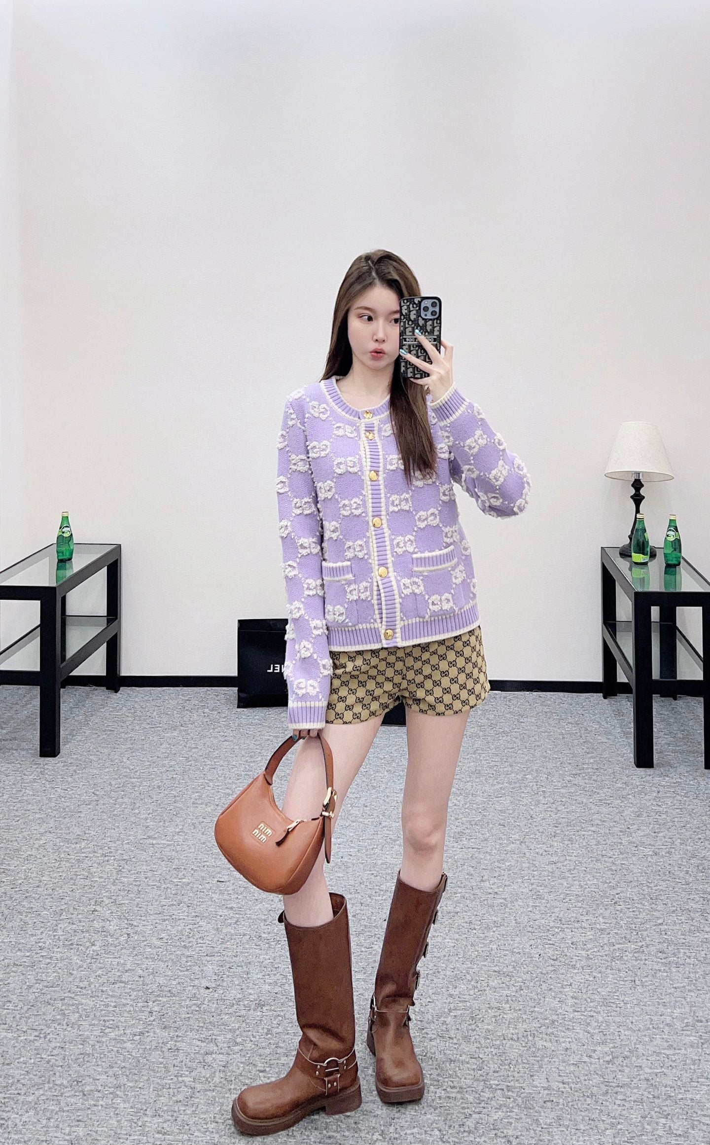 Guc 25fw knitted cardigan