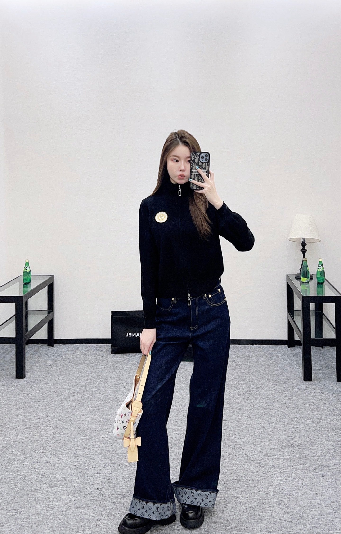 Louis 25fw knitted jacket