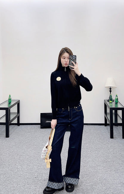 Louis 25fw knitted jacket