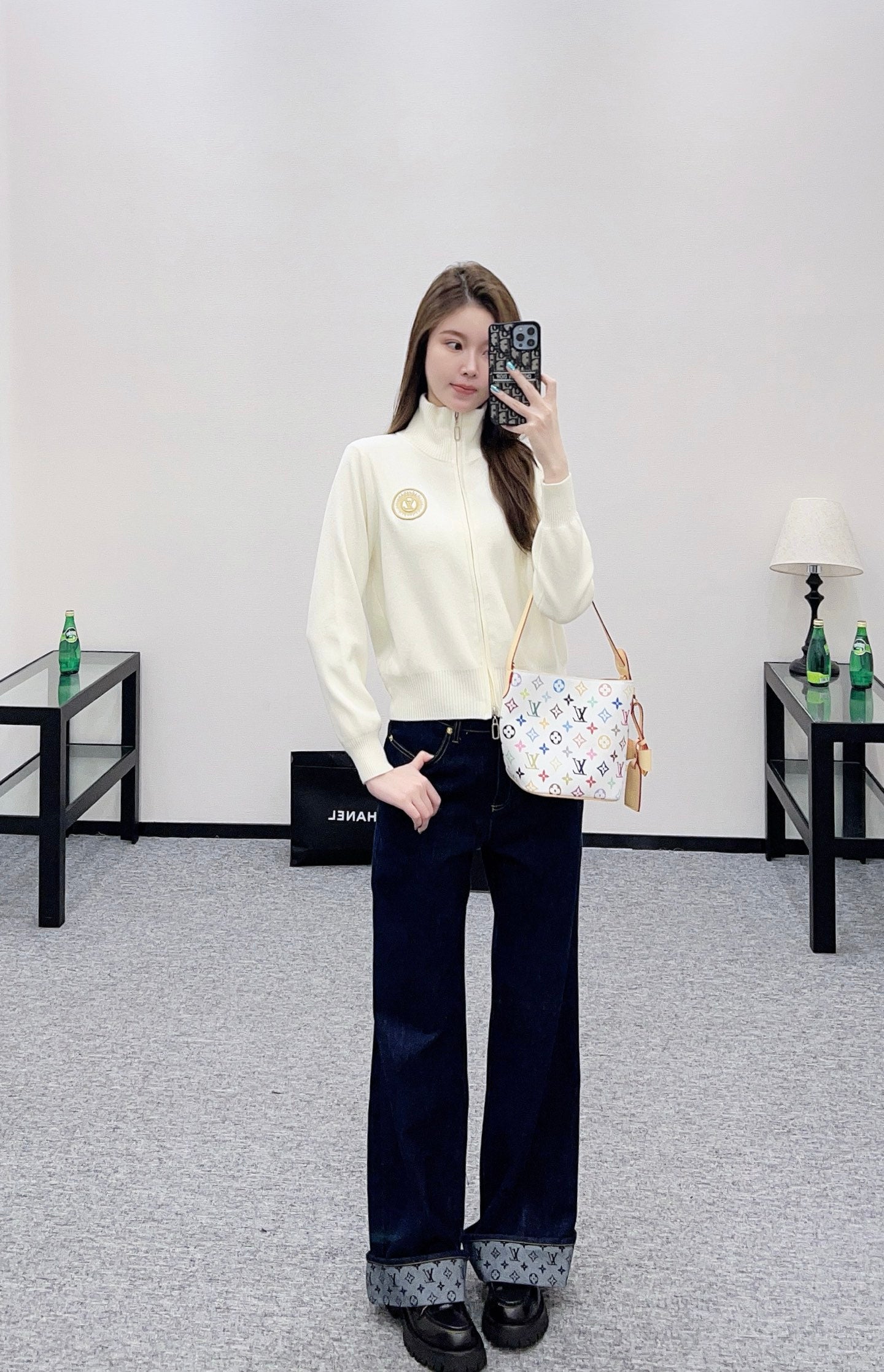 Louis 25fw knitted jacket