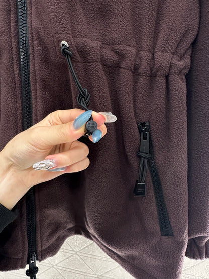 Miu 25fw leisure hoodie