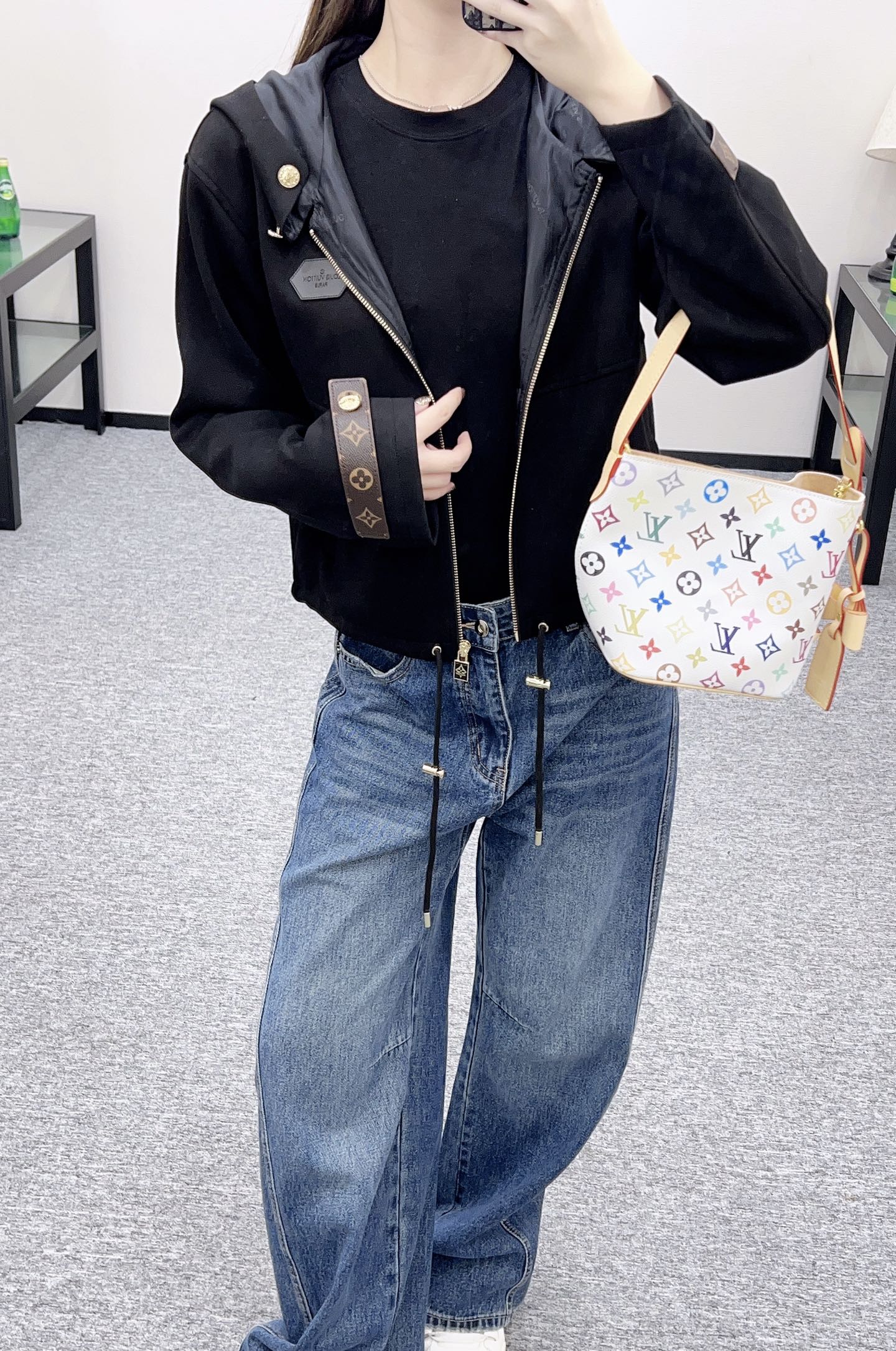 Louis 25fw hoodie jacket