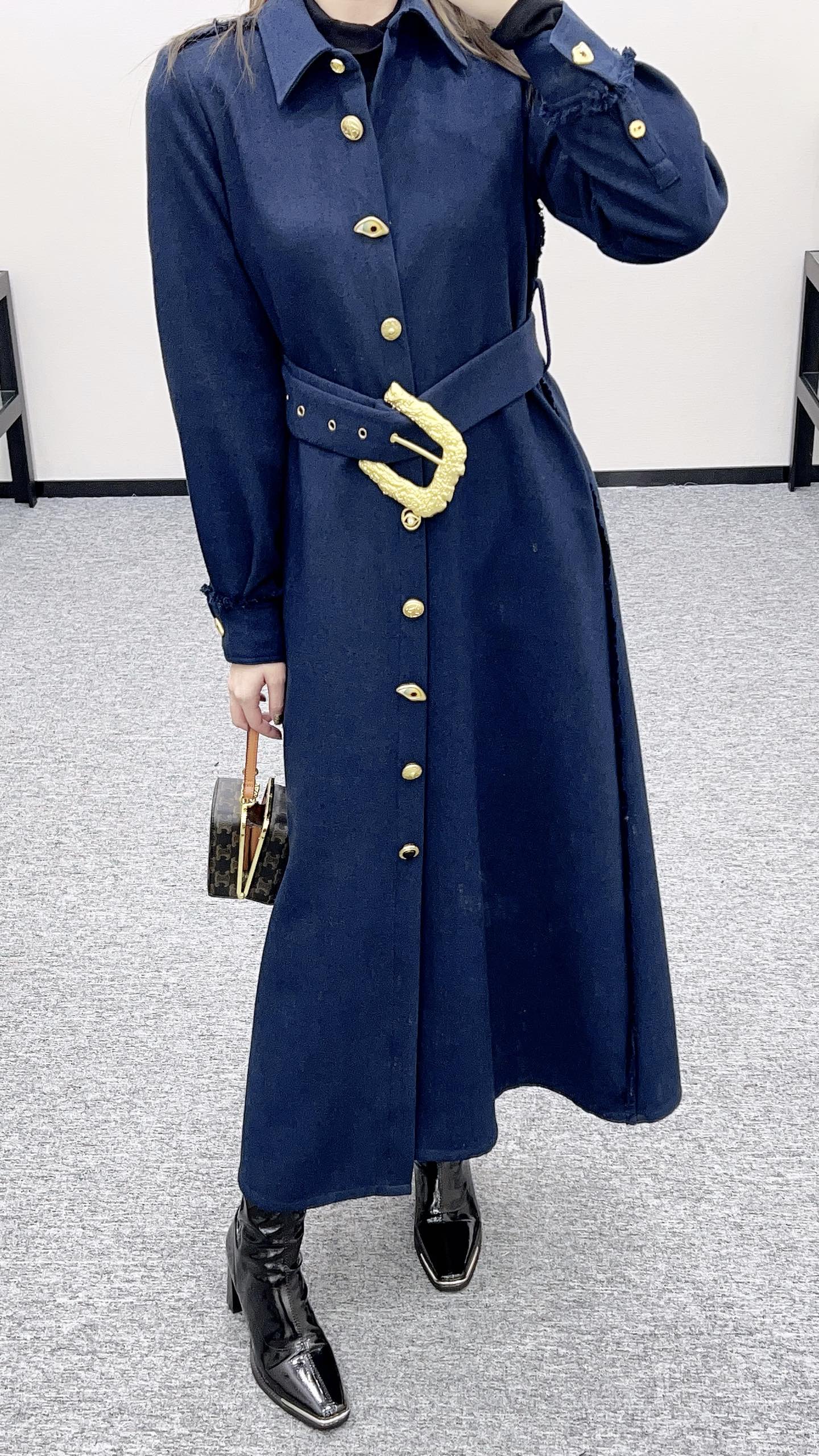 Sch 25fw trench coat