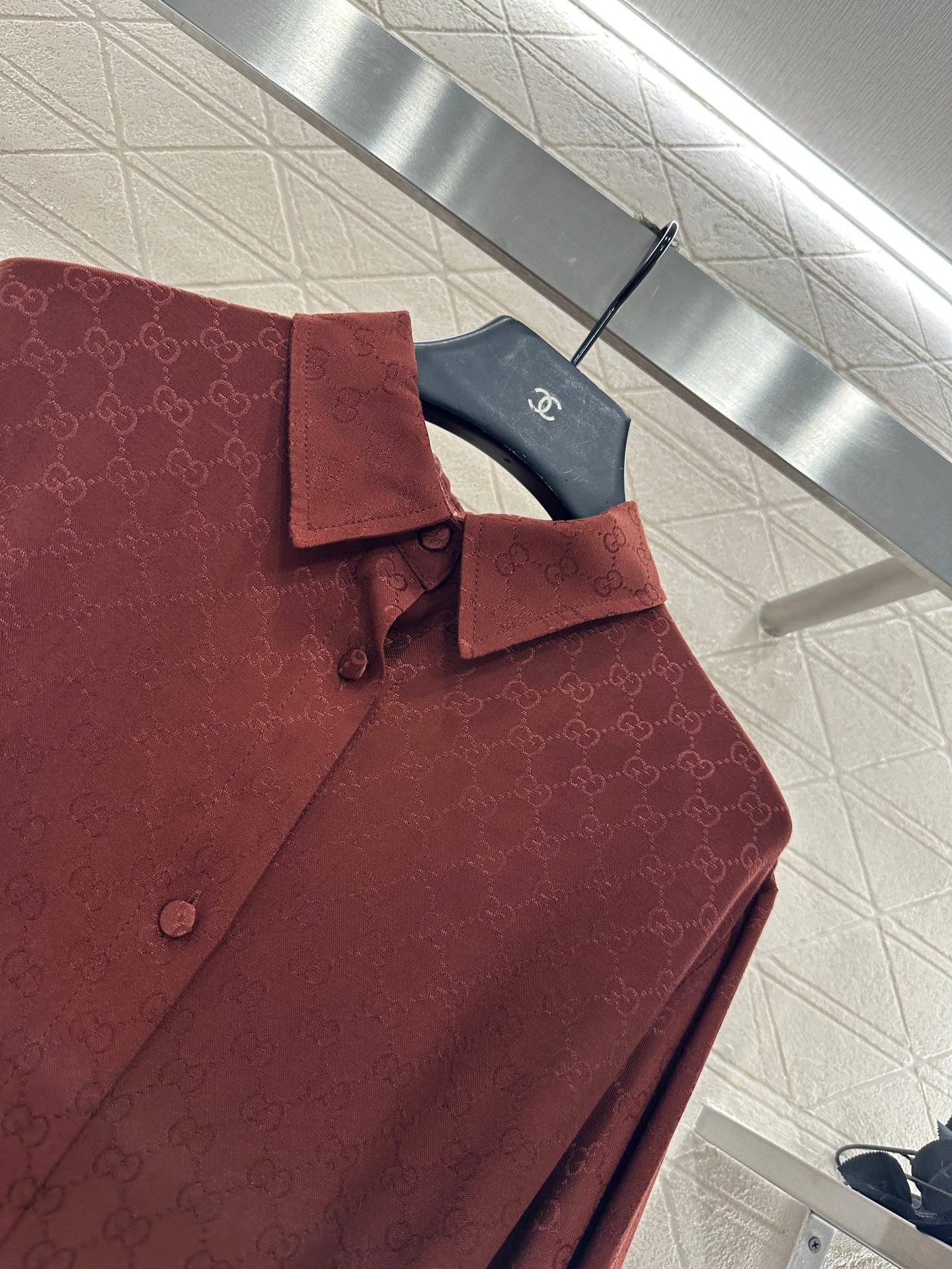 Guc 25fw jacquard dress