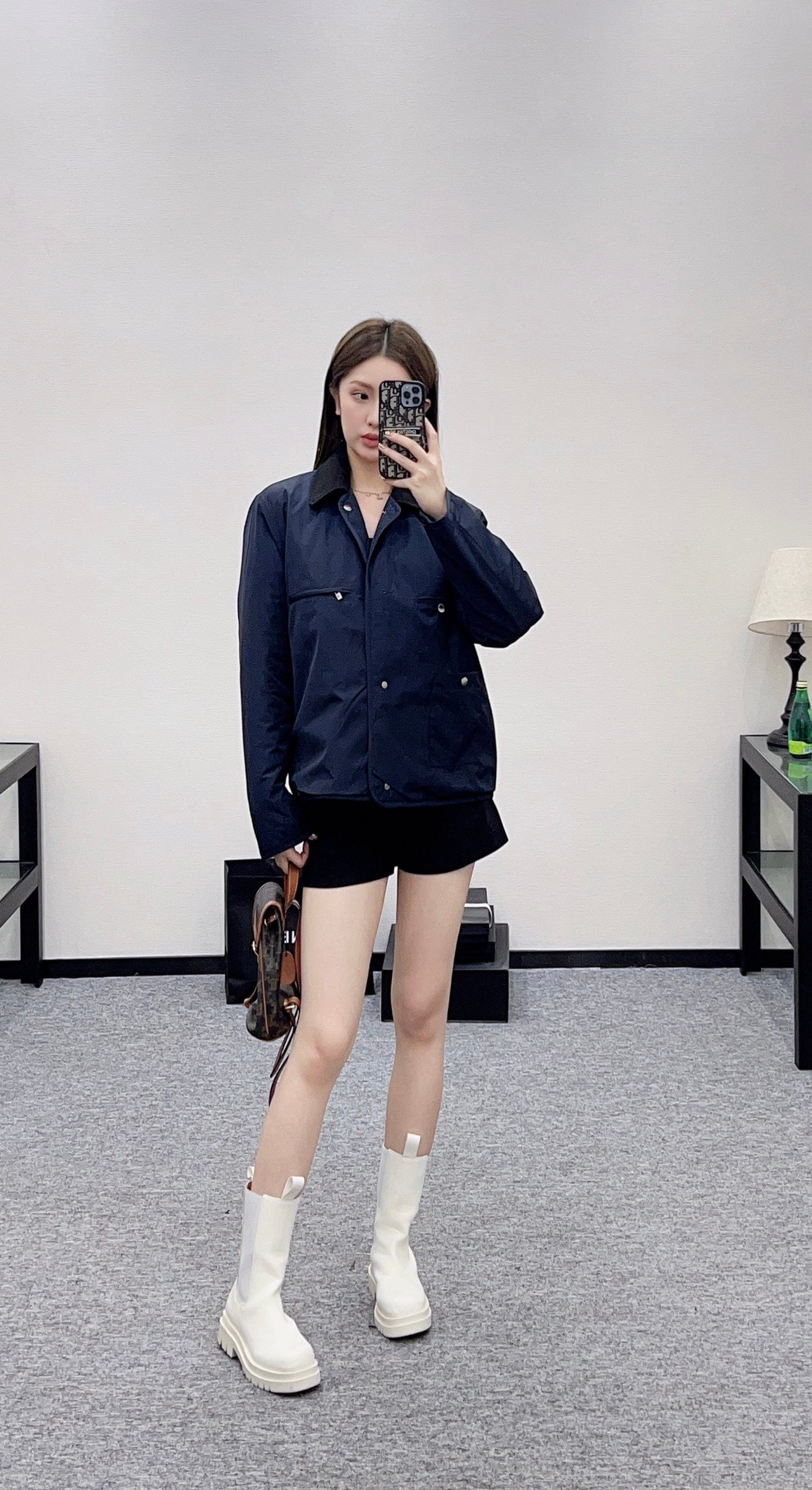 Loro 25fw reversible jacket
