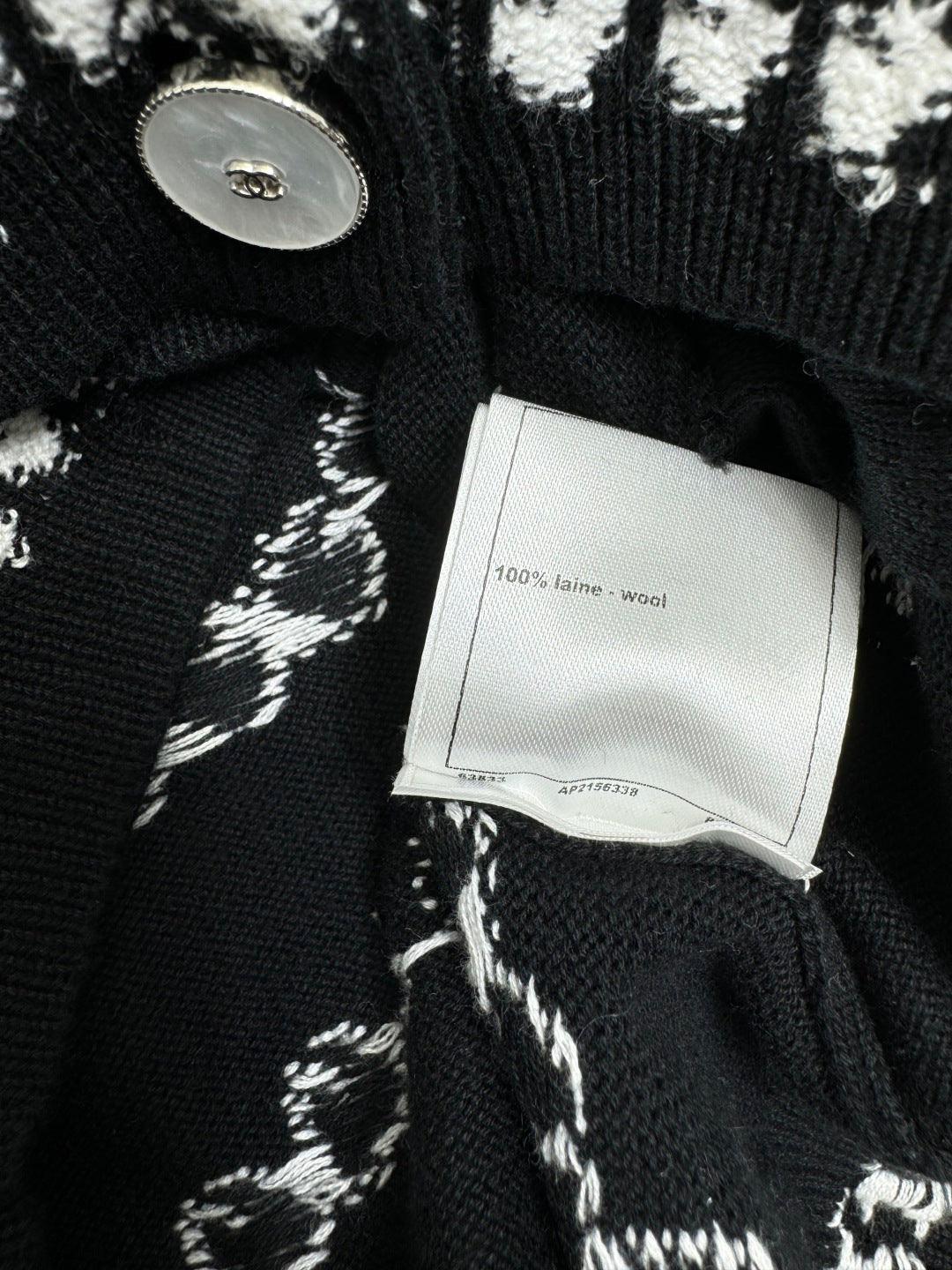 Chan 25fw knitted cardigan