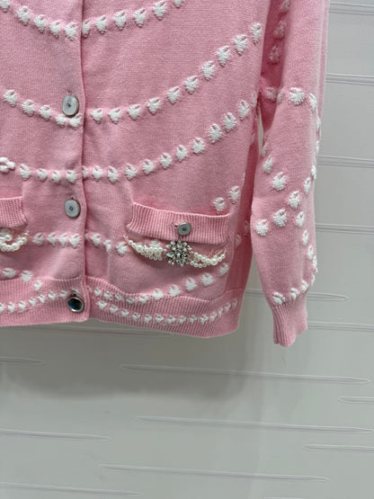 Chan 25fw knitted cardigan