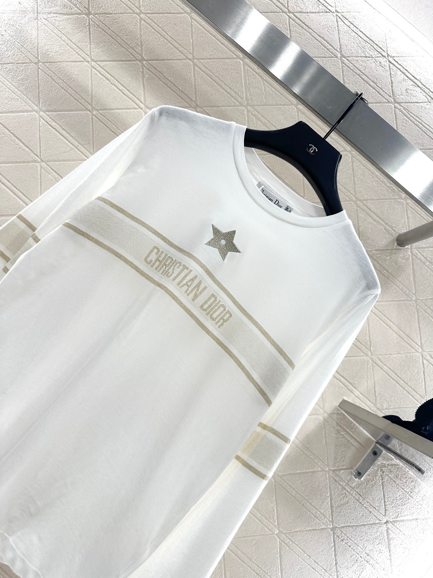 CD 25fw embroidered suit