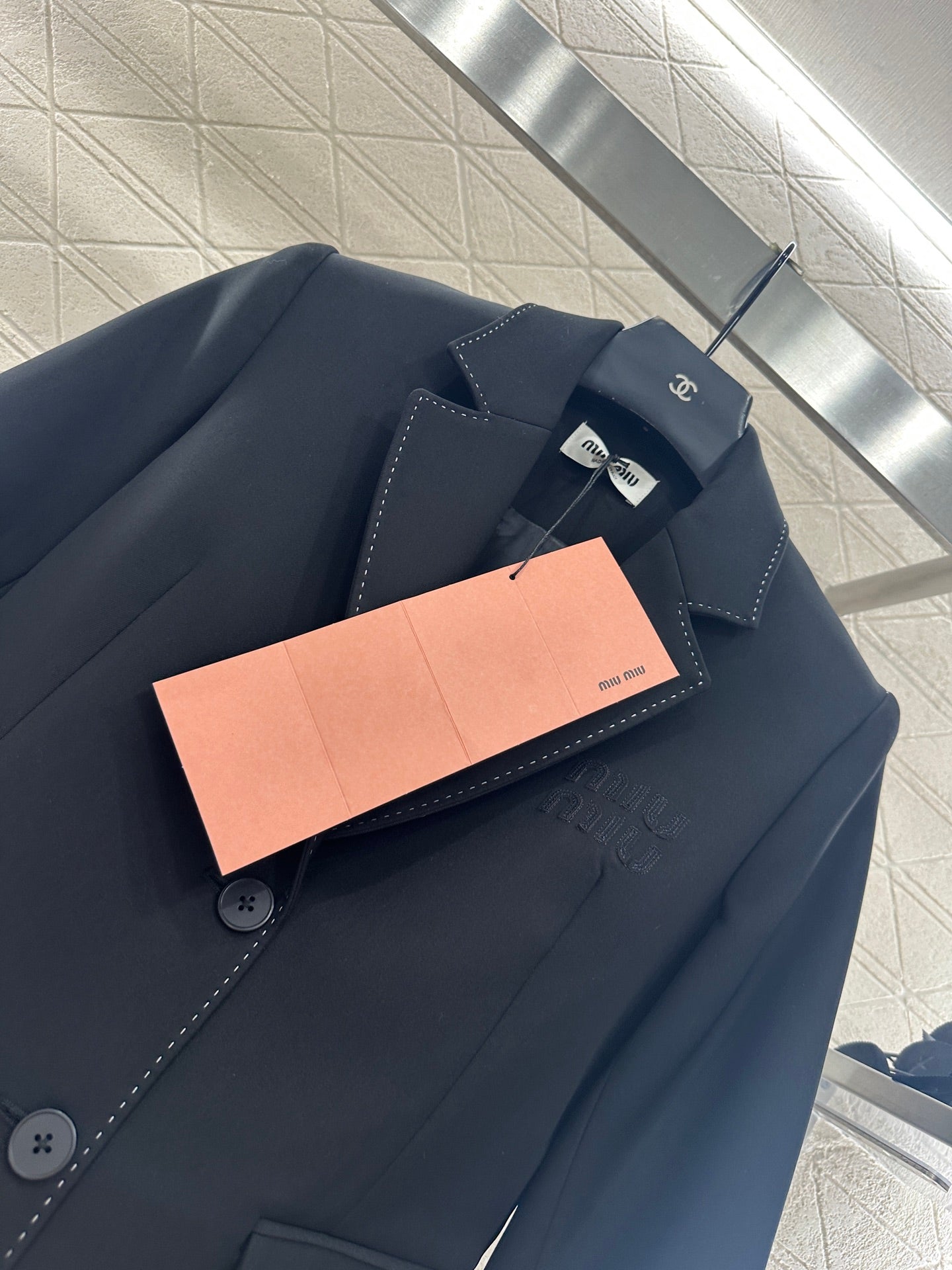 Miu 25fw leisure suit