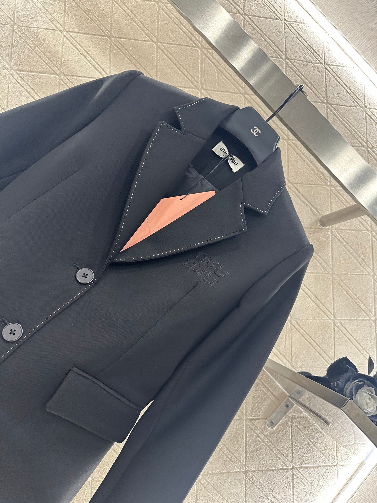 Miu 25fw leisure suit