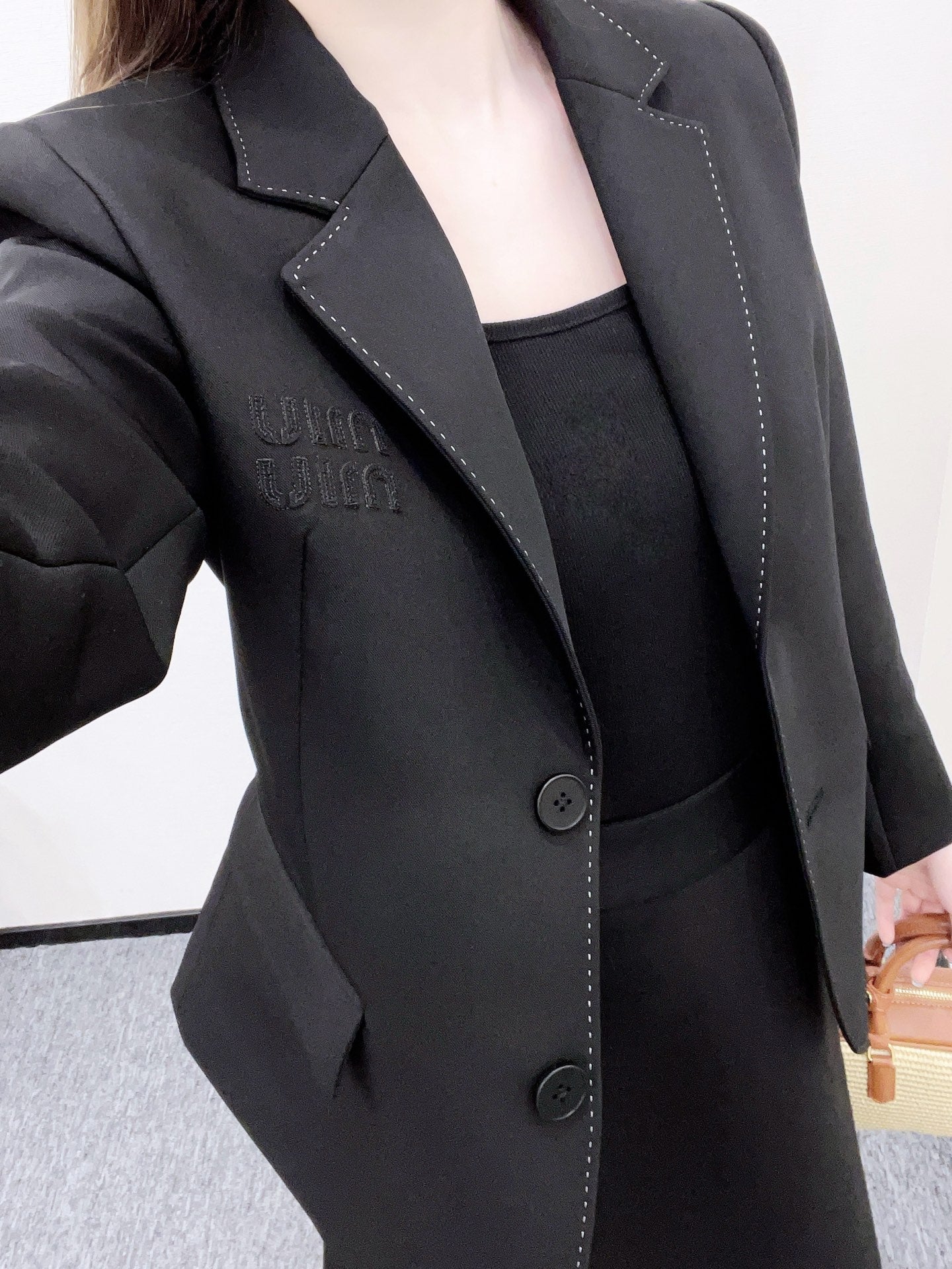 Miu 25fw leisure suit