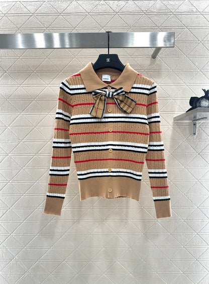 Burber 25fw plaid cardigan