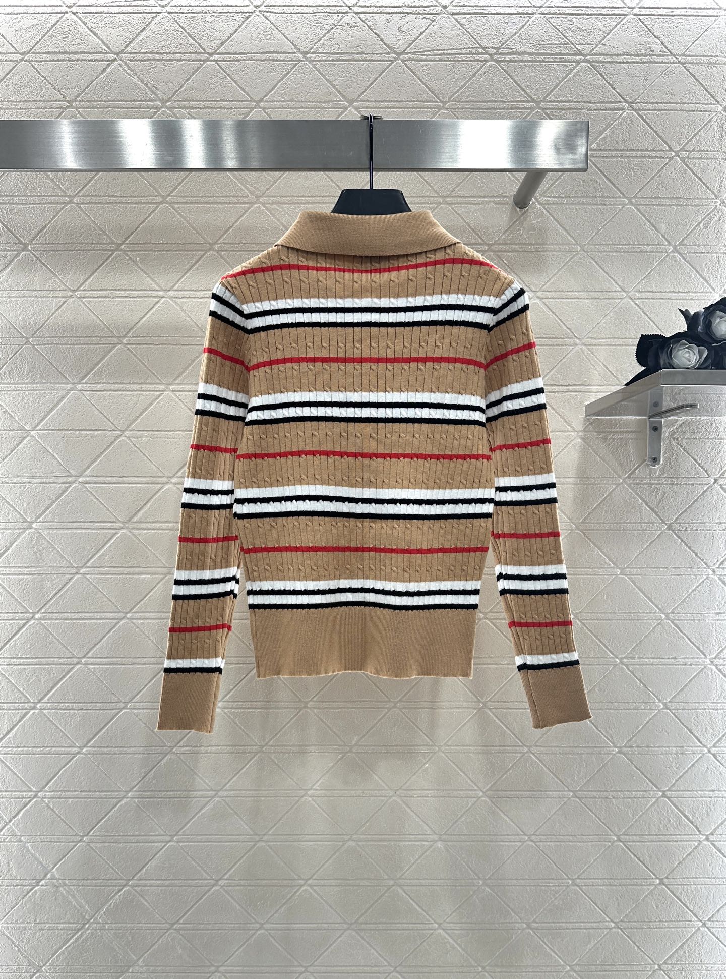 Burber 25fw plaid cardigan