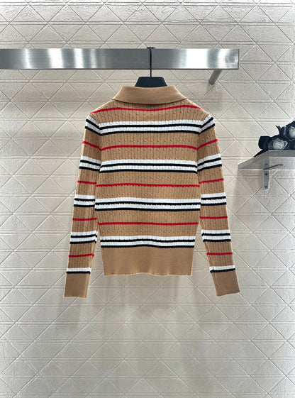 Burber 25fw plaid cardigan